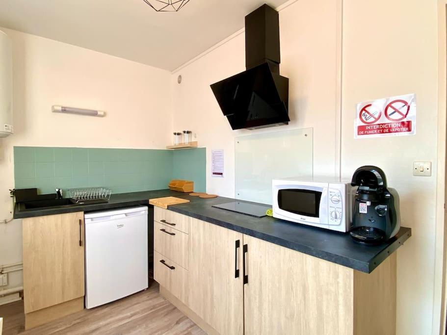 T2 Cosy Proche Hopital + Parking Gratuit Sur Place Auxerre Exterior photo